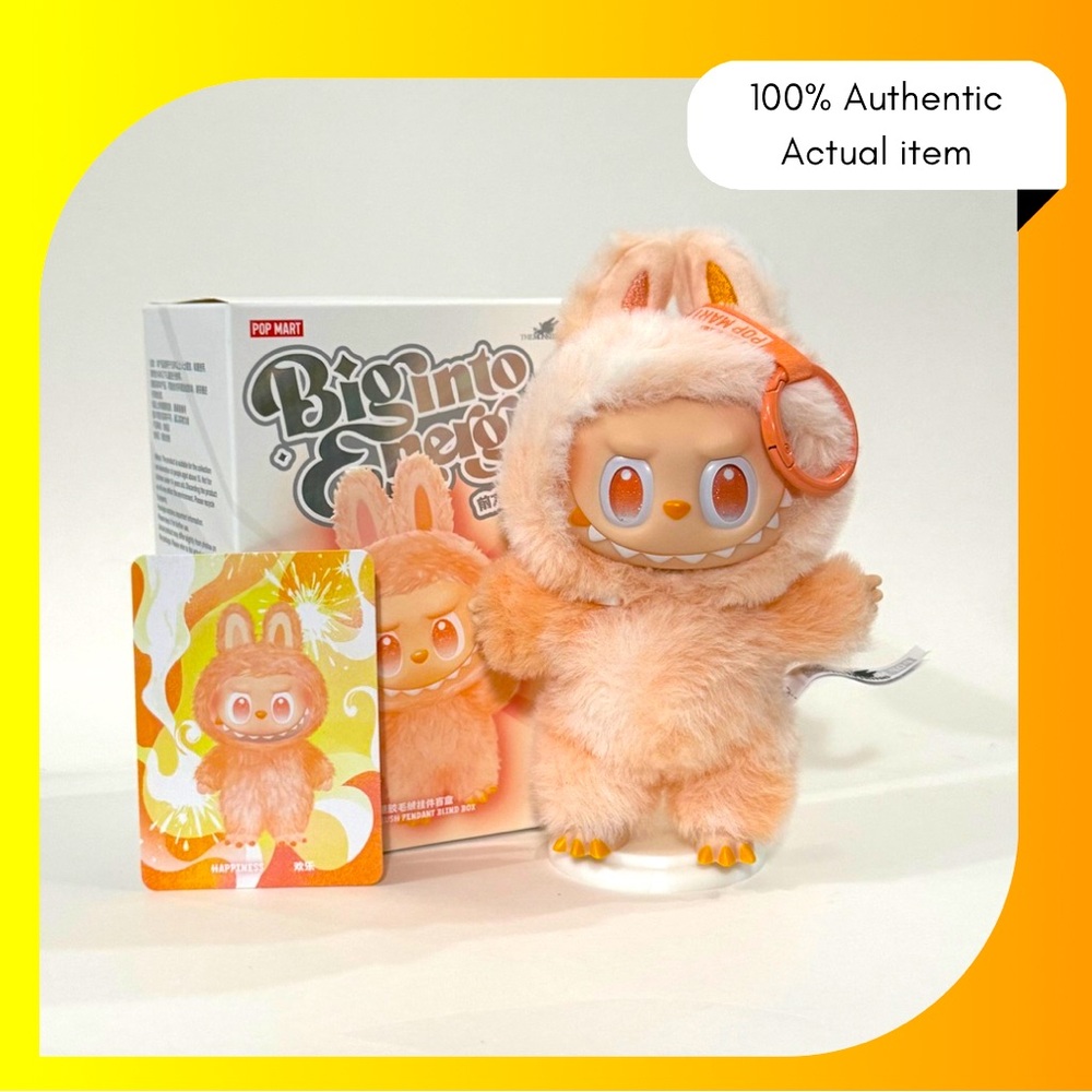 Pop Mart Labubu “Big in Energy” Series – Happiness - USA FAST SHIP